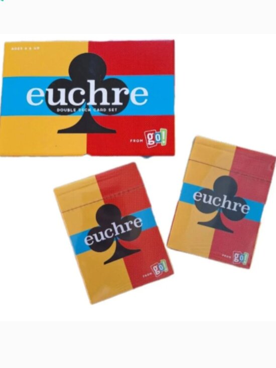 Other - EUCHRE 2 DECK CARD GAME BNIB